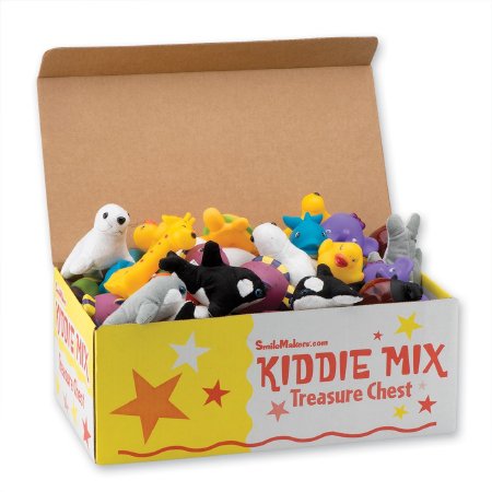 SmileMakers SmileMakers® 60 Toys per Unit Kiddie Mix Toy Chest Various Toy Sizes