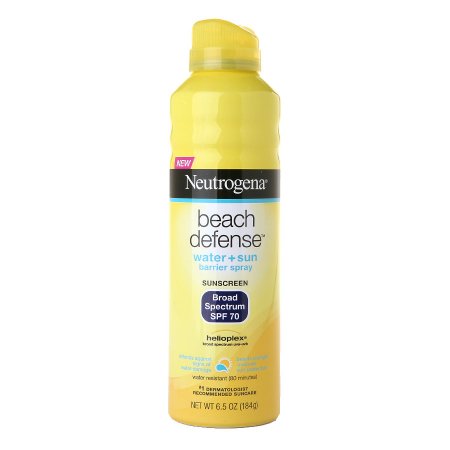 J & J Sales Sunscreen Neutrogena® Beach Defense®Water + Sun Barrier SPF 70 Can Spray 6.5 oz.