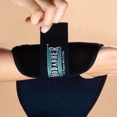 Patterson Medical Supply Wrist Brace Kuhl Modabber™ Wraparound Aluminum / Neoprene Left Hand Black One Size Fits Most