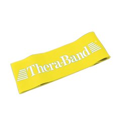 Fabrication Enterprises Exercise Resistance Band Loop Thera-Band® Yellow 3 X 8 Inch Light Resistance