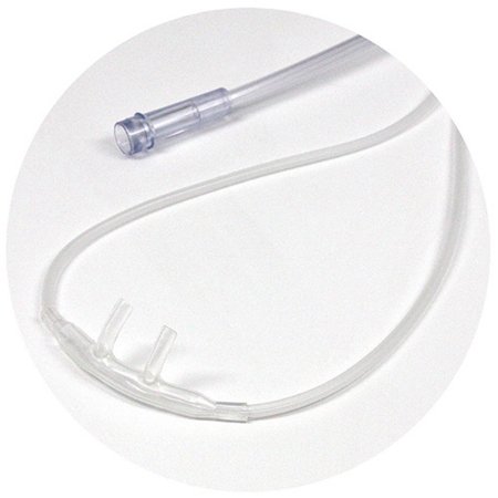 Sunset Healthcare Nasal Cannula Low Flow Delivery Adult Curved Prong / NonFlared Tip