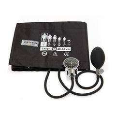 Aneroid Sphygmomanometer with Cuff McKesson LUMEON™ 2-Tube Pocket Size Hand Held Adult Large Cuff