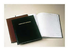 Fisher Scientific Lab Notebook Nalgene™ 8.5 X 11 Inch, with Regular Paper Pages, Forest Green Cover