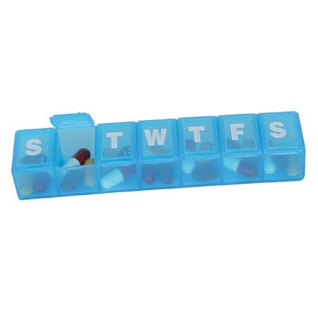 Apothecary Products Pill Organizer EZY Dose® Classic Weekly Large 7 Day 1 Dose