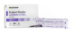 Surgical Blade McKesson Brand Carbon Steel No. 11 Sterile Disposable Individually Wrapped - M-1029071-2571 - Case of 1000