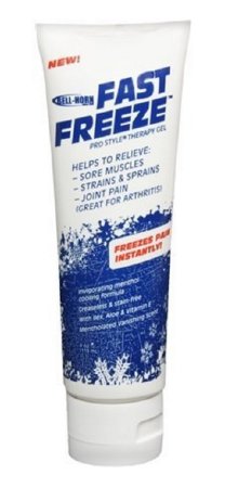Expedite Products Topical Pain Relief Bell Horn Fastfreeze 0.2% - 3.5% Strength Camphor / Menthol Topical Gel 4 oz.