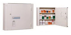 Lakeside Manufacturing High Security Storage Narcotics Cabinet Steel 3 Shelves Electronic Lock / Key Lock Override
