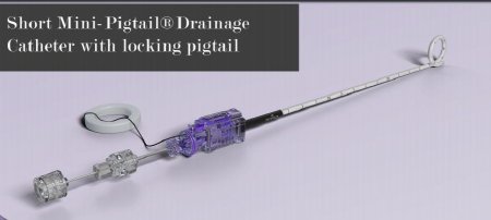 Uresil LLC Drainage Catheter Short Mini-Pigtail®