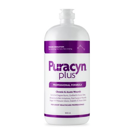 Innovacyn Wound Irrigation Solution Puracyn® Plus 32 oz. Flip Top Bott ...