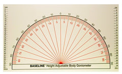 Fabrication Enterprises Wall Goniometer Baseline® 0.25 X 28 X 47 Inch