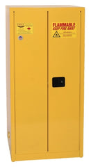 Fisher Scientific Flammable Liquid Safety Cabinet Floor Standing Steel 2 Shelves True Lock