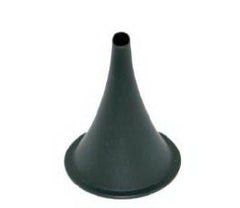 BR Surgical Ear Speculum Tip Oval Tip Ebonized 4.5 mm Reusable