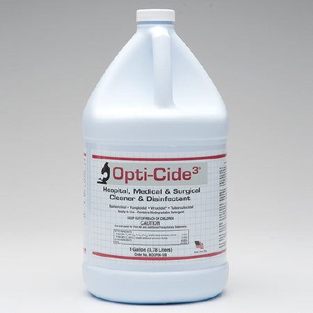 Micro Scientific Industries Opti-Cide3® Surface Disinfectant Cleaner Broad Spectrum Liquid 1 gal. Jug Alcohol Scent NonSterile - M-1029775-1977 - Case of 4