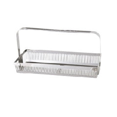 Fisher Scientific DISH, STAINING F/50 SLIDES W/HNDL GLASS S/STL (3/CS)