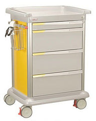 Lakeside Manufacturing Medication Cart 25-1/2 X 33 X 44-3/4 Inch Royal Blue 1 Drawer, 3 Inch / 3 Drawers, 9 Inch - M-1030312-2335 - Each