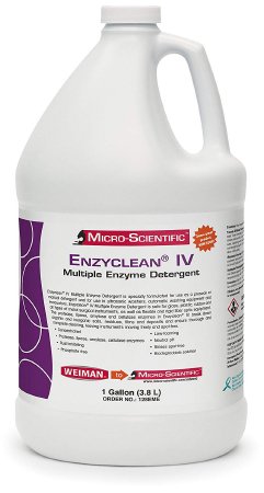 Micro Scientific Industries Instrument Detergent Enzyclean® IV Liquid Concentrate 1 gal. Jug Fresh Scent - M-1030324-1055 - Case of 4