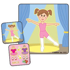 Medibadge Make-A-Sticker™ 90 per Unit Ballerina Make - A - Sticker , Assorted Sticker