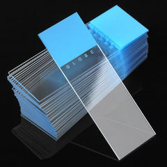 Globe Scientific Microscope Slide Diamond® White Glass 25 X 75 X 1 mm Blue Frosted End