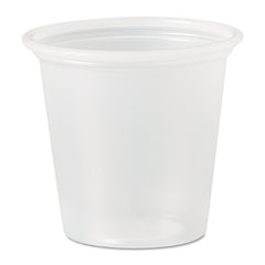 Solo Cup Souffle Cup Solo® 1.25 oz. Clear Plastic Disposable