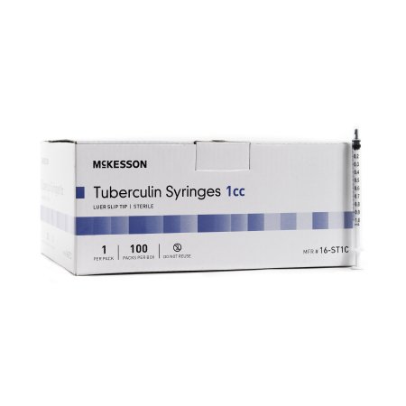 General Purpose Syringe McKesson 1 mL Blister Pack Luer Slip Tip Without Safety - M-1031817-2335 - Each