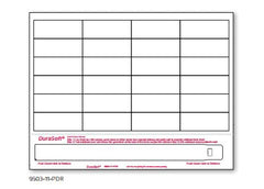 Precision Dynamics Identification Wristband with Extender DuraSoft® Laser Print Adhesive Closure Without Legend - M-1031889-3268 - Case of 1000