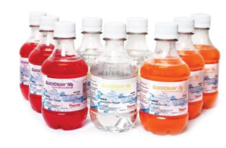 Cardinal Glucose Tolerance Beverage GlucoCrush™ 10 oz. per Bottle Fruit Punch Flavor 100 Gram