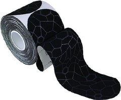 Performance Health Kinesiology Tape Theraband™ Pre-Cut 2 Inch X 16-2/5 Foot Black / Gray NonSterile