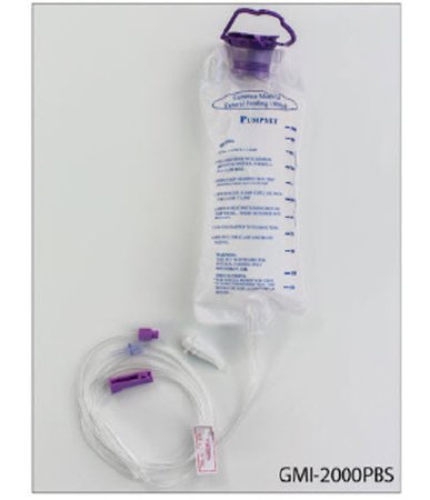 Generica Medical International Enteral Feeding Pump Bag Set with ENFit™ Connector Generica 1000mL ENFit Connector