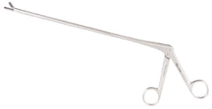 Uterine Biopsy Forceps Miltex® Kevorkian-Younge 9-1/2 Inch Length OR Grade German Stainless Steel NonSterile NonLocking Finger Ring Handle Straight 3.5 X 8 mm Rectangular Bite w/Teeth on Lower Jaw