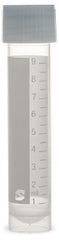 Simport Scientific Cryovial® Cryogenic Tube Round Bottom, Skirted Plain 17 X 84 mm 10 mL Without Color Coding Screw Cap Polypropylene Tube