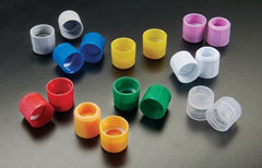 Simport Scientific T502 Series Tube Closure Polypropylene Screw Cap Blue For T501 and T502 Series Sample Tube NonSterile
