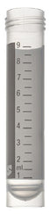 Simport Scientific Transport Tube Conical Bottom, Skirted Plain 16.6 X 85 mm 10 mL Without Color Coding Without Closure Polypropylene Tube