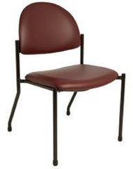 The Brewer Company Side Chair 1250 Series Teal Without Armrests Poly-Foam Upholstery