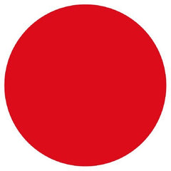 United Ad Label Blank Label WorkSafe™ Label Dot Red Paper 3/4 Diameter - M-1035820-1853 - Roll of 1000