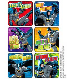 Medibadge Disney® 75 per Unit Batman - Bold Patient Medical Sticker