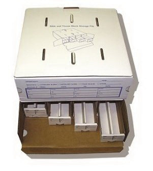 Azer Scientific Slide Storage Box 2000 Slides, 4 Drawer For Microscope Slides