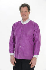 Valumax International Lab Jacket ValuMax® Extra-Safe™ Violet Purple Large Hip Length Limited Reuse