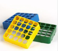 Globe Scientific Cryo Storage Box BioBOX™ 52 X 76 X 76 mm Green Polycarbonate 25 Vial Capacity