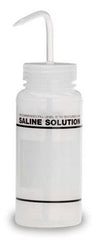 Market Lab Inc Safety Wash Bottle Saline Label LDPE 500 mL (16 oz.)