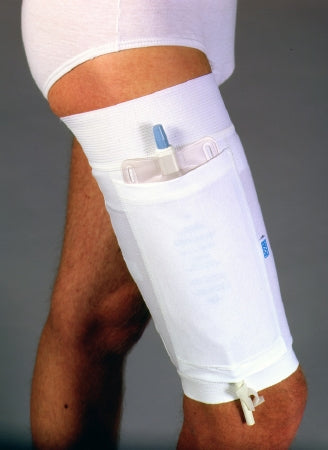 Urocare Products Leg Bag Holder Urocare® Medium, Upper Thigh: 22.75 Inch Diameter, Lower Thigh: 18.75 Inch Diameter, Can hold up to a 26 fl. oz. leg bag, Non-Sterile