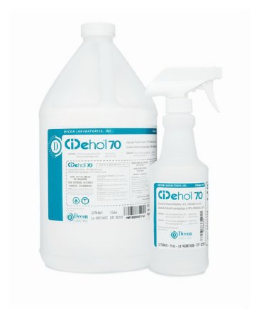 Fisher Scientific CiDehol® 70 Surface Disinfectant Cleaner Alcohol Based Liquid 32 oz. Bottle Alcohol Scent Sterile - M-1037904-3323 - Each