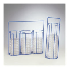 Fisher Scientific Carrying Rack Bel-Art™ SP Scienceware™ Poxygrid™ 4.125 X 12 X 13.5 Inch, 30, With Handle For 10 X 2 cm Petri Dishes