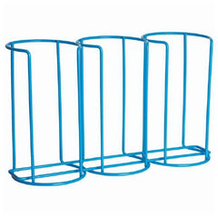 Fisher Scientific Rack Bel-Art™ SP Scienceware™ Poxygrid™ 3.25 X 5.5 X 9.62 Inch, 30, Blue, Autoclavable For Contact Plates with Lids