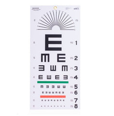 Eye Chart McKesson 20 Foot Measurement Acuity Test