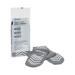 Slipper Socks McKesson 2X-Large Gray Above the Ankle