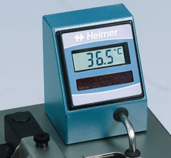 Helmer Scientific Digital Thermometer Celsius -50° to +70°C Stainless Steel Probe Free-standing Solar Power