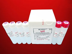 Kamiya Biomedical Company Reagent Kit K-ASSAY® Immunochemistry / Specific Protein Test Immunoglobulin M (IgM) For Chemistry Analyzers Capable of Accurate Readings at 700 nm 285 Tests R1: 4 X 20 mL, R2: 2 X 10 mL