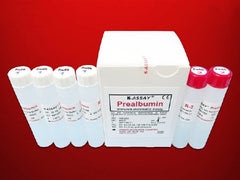 Kamiya Biomedical Company Reagent Kit K-ASSAY® Nutritional Assessment / Specific Protein Test Prealbumin For Chemistry Analyzers 320 Tests 4 X 20 mL