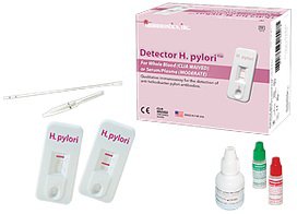 Immunostics Rapid Test Kit Detector H. pylori™ Infectious Disease Immunoassay H. Pylori Whole Blood / Serum / Plasma Sample 10 Tests