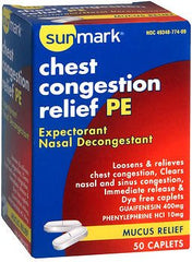 Cold and Cough Relief sunmark® 400 mg - 10 mg Strength Tablet 50 per Box